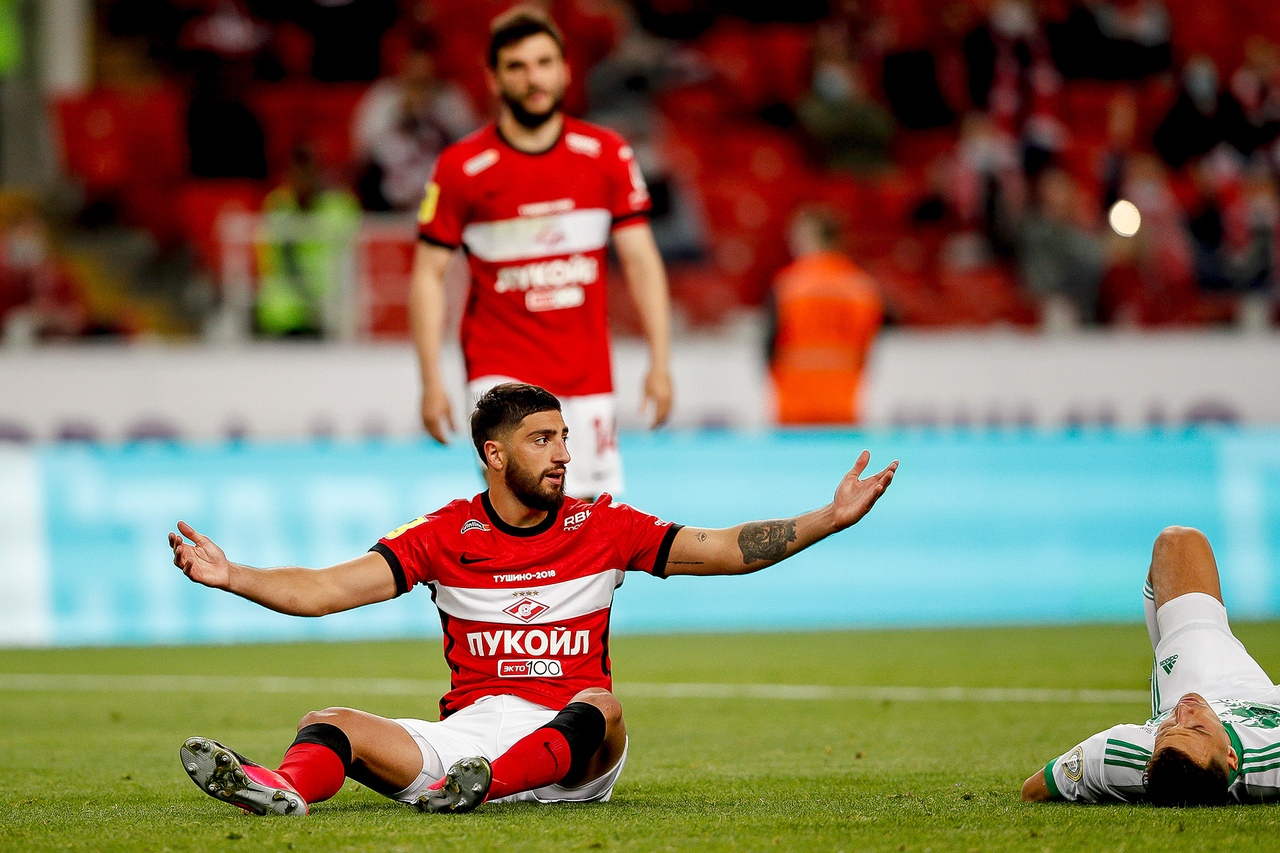 Спартак - Ахмат, 2:0. Пенальти в ворота Ахмата