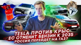 Асафьев Стас - Крысы атакуют Tesla | ЕС откажется от бензина и дизеля к 2035 | Транспорт в России переведут на газ?